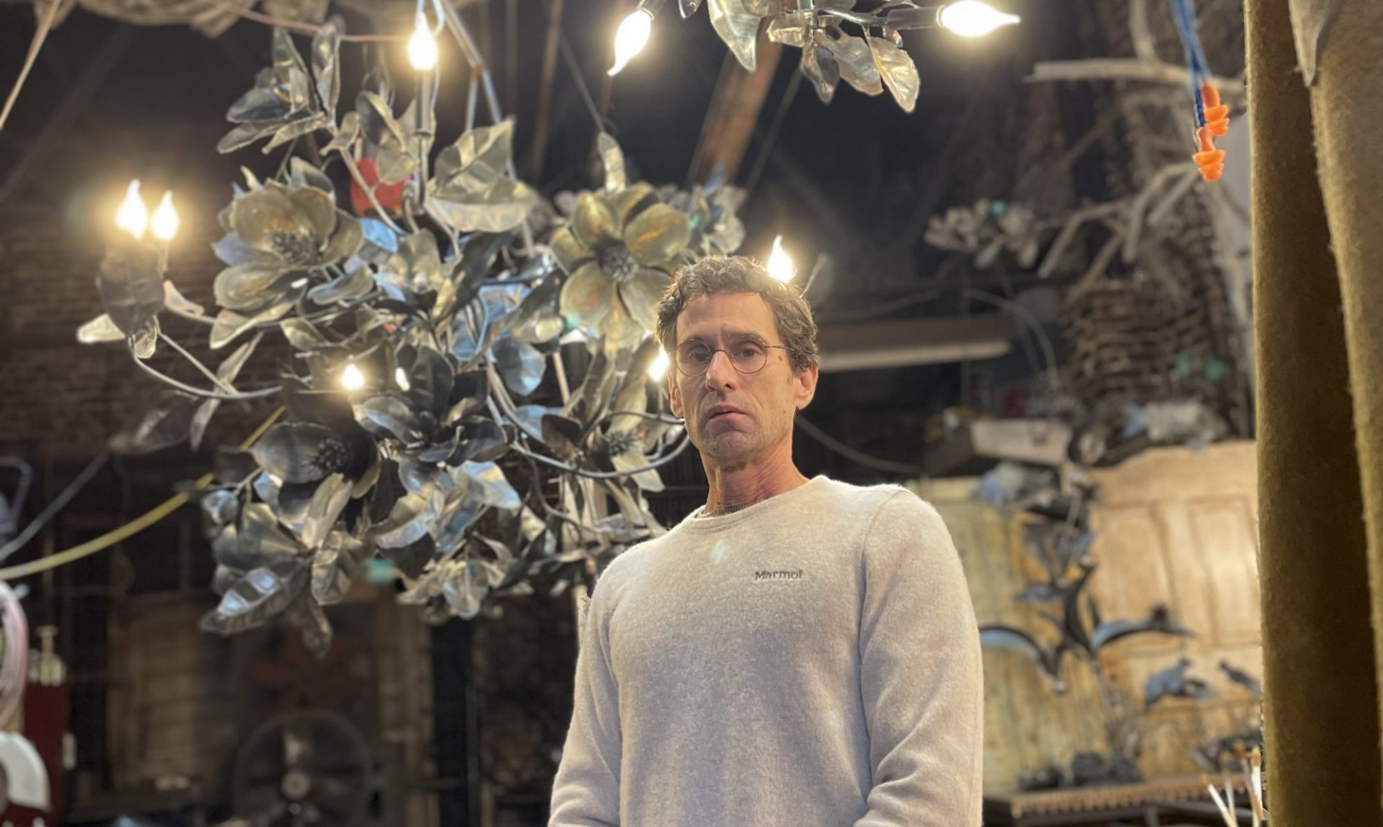 David C. Rockhold of New Orleans  Furniture and Sculpture in Metal